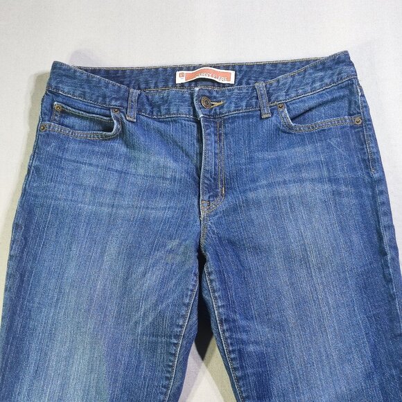 GAP jeans curvy flare women's size 12R ink blue - Picture 2 of 10